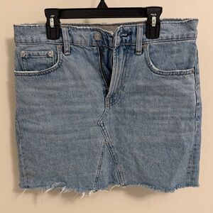 Everlane Blue Denim Skirt